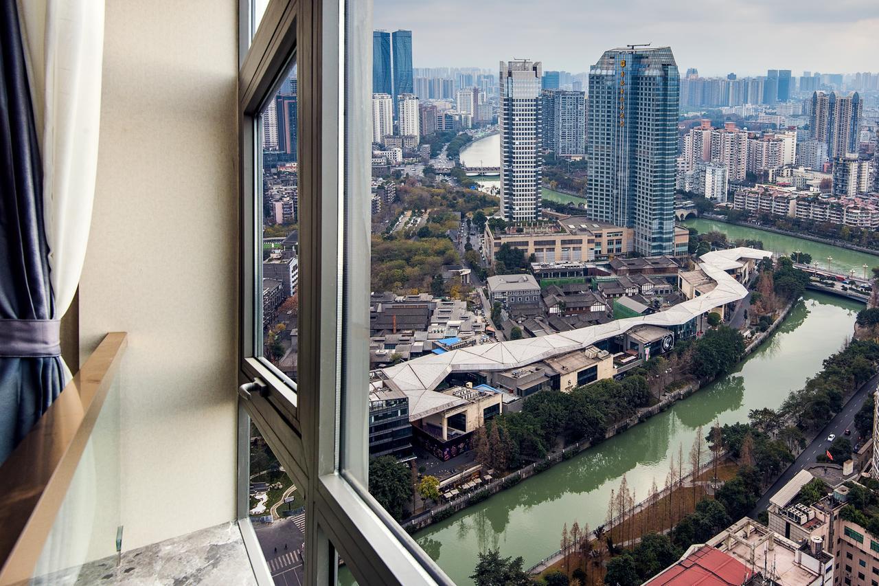 Chengdu Cloud Service Apartment Chunxi Taikoo Branch المظهر الخارجي الصورة